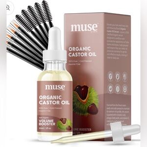 MUSE BY ELAVIÉ
Organic Castor Oil Eyelash & Brow Serum with applicators